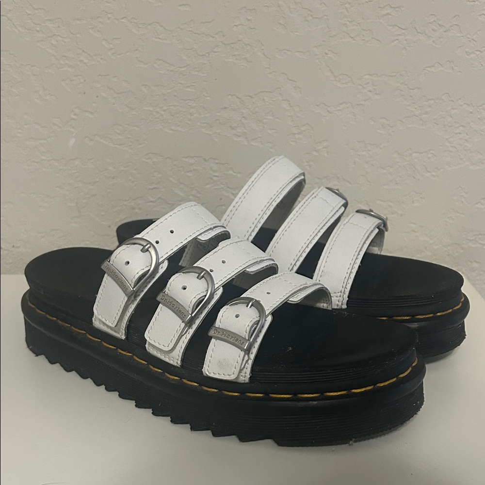 Dr. Martens Blaire Sandals white